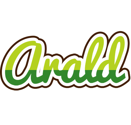 Arald golfing logo