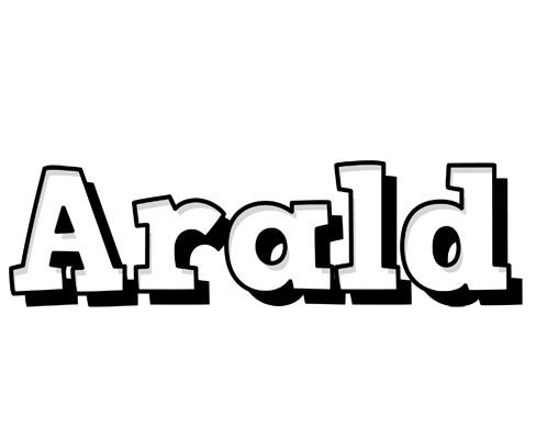 Arald snowing logo