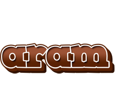 Aram brownie logo