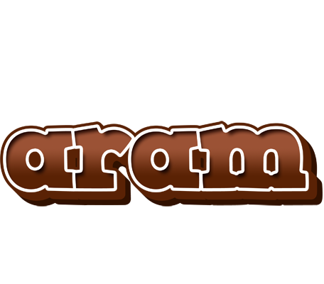 Aram brownie logo