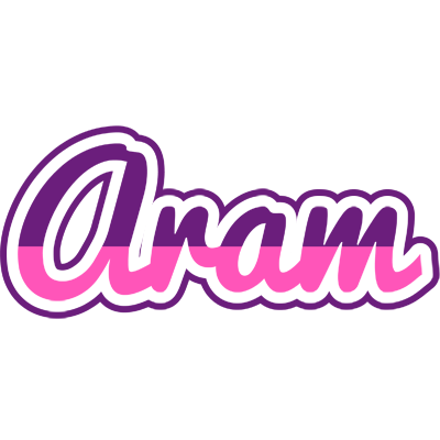 Aram cheerful logo