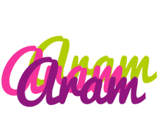 Aram flowers logo