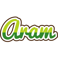 Aram golfing logo