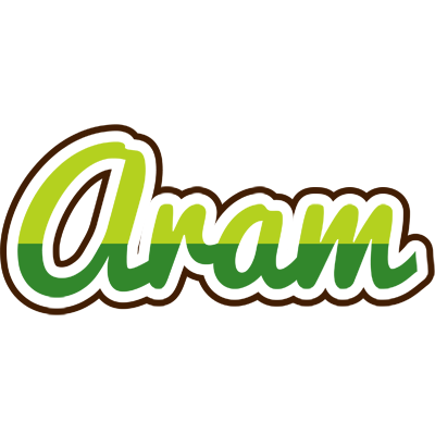 Aram golfing logo
