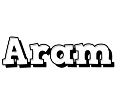 Aram snowing logo