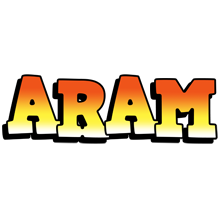 Aram sunset logo