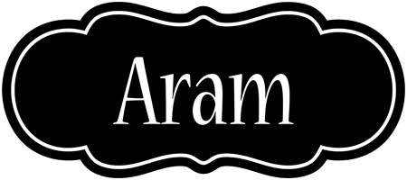 Aram welcome logo