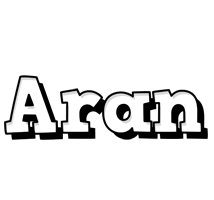 Aran snowing logo