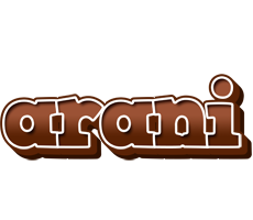 Arani brownie logo