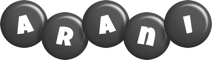 Arani candy-black logo