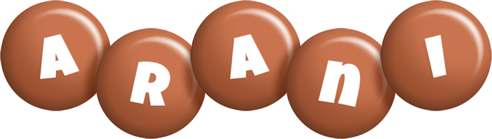 Arani candy-brown logo
