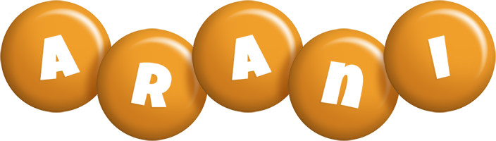 Arani candy-orange logo