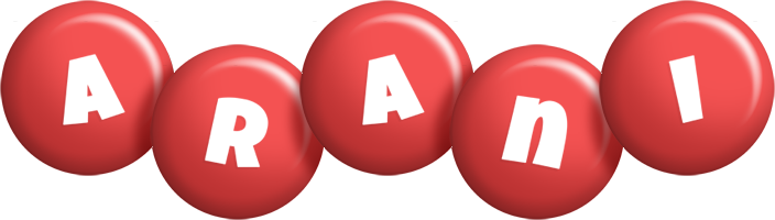 Arani candy-red logo