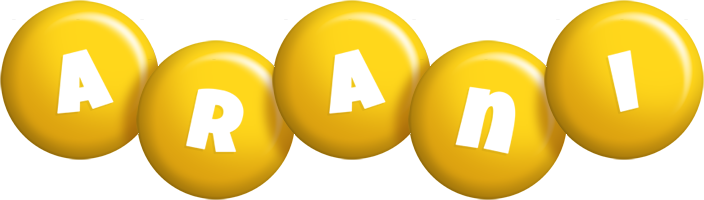 Arani candy-yellow logo