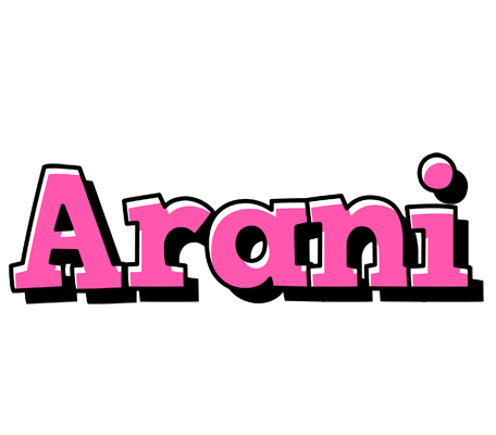 Arani girlish logo