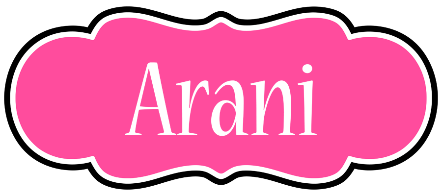 Arani invitation logo