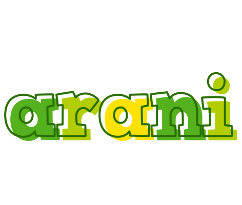 Arani juice logo