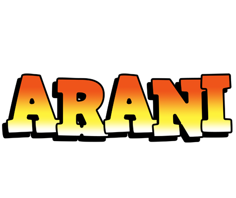 Arani sunset logo