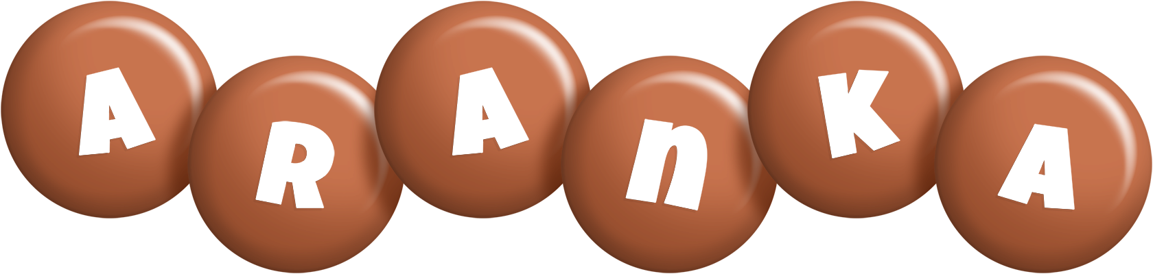 Aranka candy-brown logo