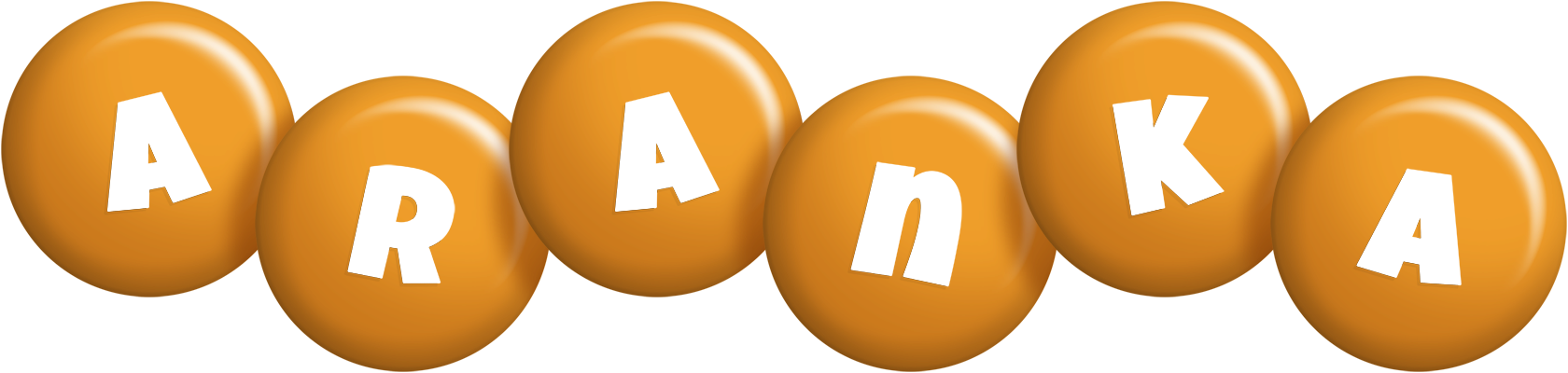 Aranka candy-orange logo