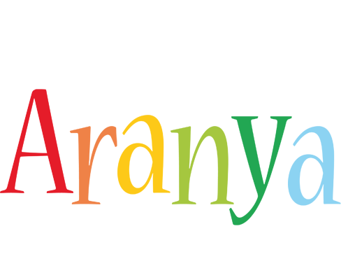 Aranya birthday logo
