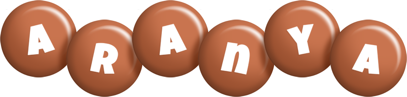 Aranya candy-brown logo