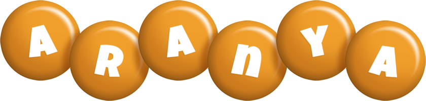 Aranya candy-orange logo