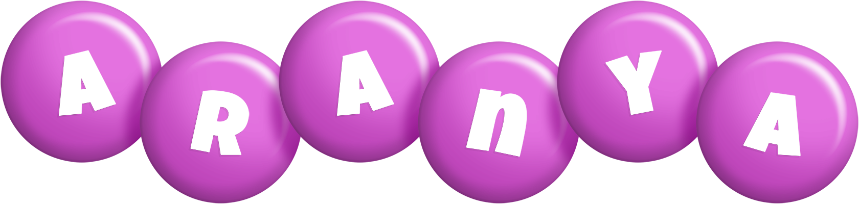 Aranya candy-purple logo