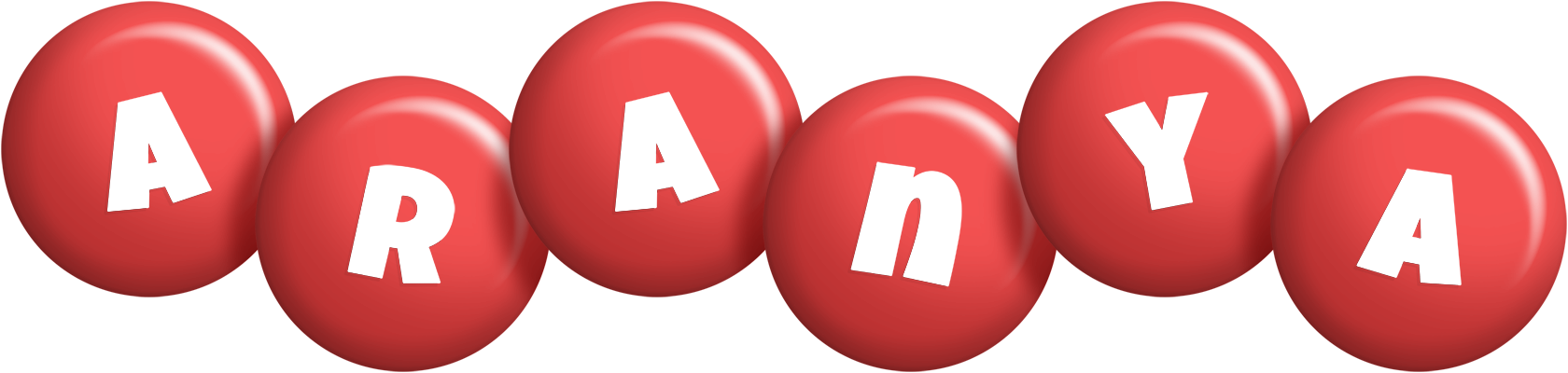 Aranya candy-red logo