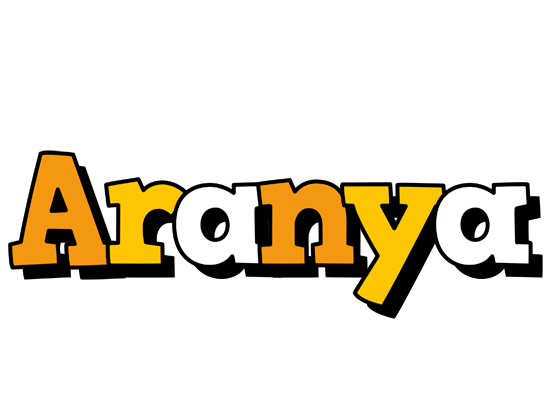 Aranya cartoon logo
