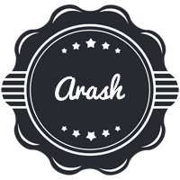 Arash badge logo