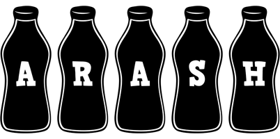 Arash bottle logo