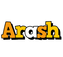 Arash cartoon logo