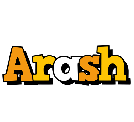 Arash cartoon logo
