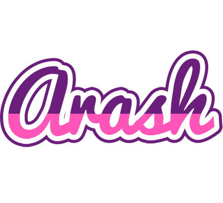 Arash cheerful logo