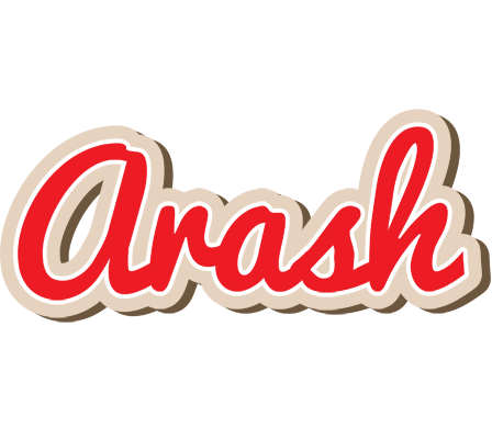 Arash chocolate logo