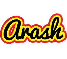 Arash flaming logo