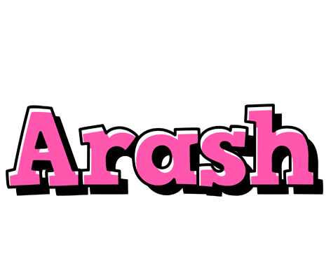 Arash girlish logo