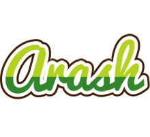 Arash golfing logo