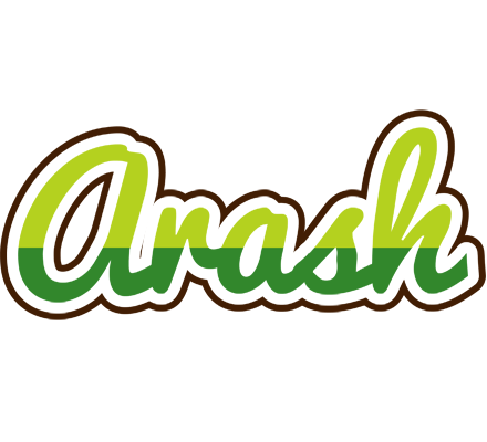 Arash golfing logo