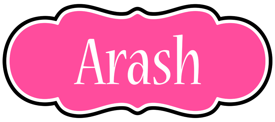 Arash invitation logo