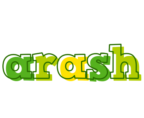 Arash juice logo