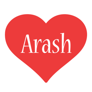 Arash love logo