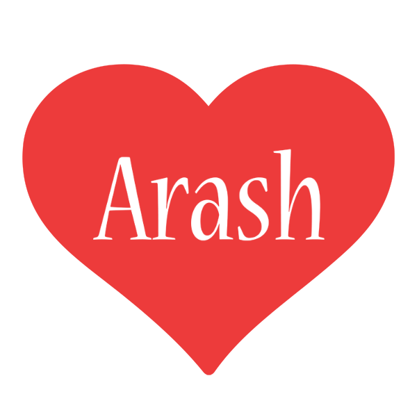 Arash love logo