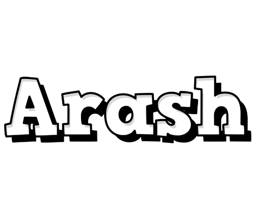 Arash snowing logo