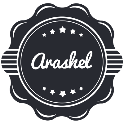 Arashel badge logo