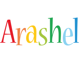 Arashel birthday logo