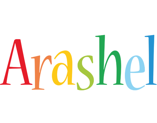 Arashel birthday logo