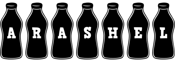 Arashel bottle logo