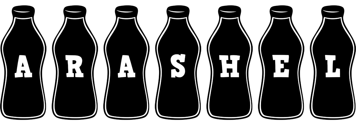 Arashel bottle logo